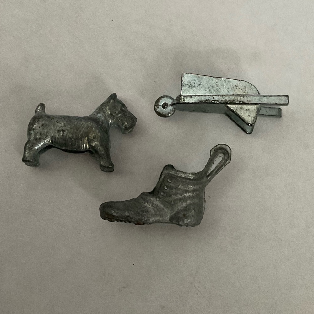 VINTAGE‎ MONOPOLY PIECES